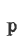 p