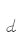 d