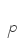 p