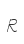 R
