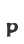 p