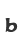 b