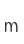 m