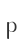 p