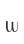 w
