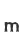 m