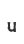 u