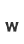 w