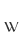 w