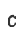 c