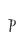 P