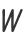 W