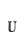 u