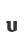u
