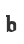 b