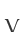 v