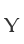 Y