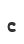 c
