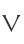 v