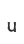 u