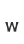 w