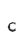 c