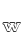 w