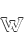 W