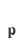 p