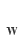 w