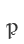P