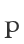 p