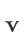 v