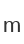 m