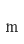 m