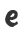 E