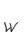 w