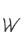 W