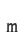 m