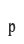 p