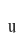 u
