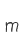 m