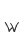w