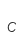 c