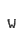 w