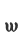 w