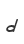 d