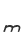 m