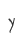 Y