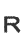 R